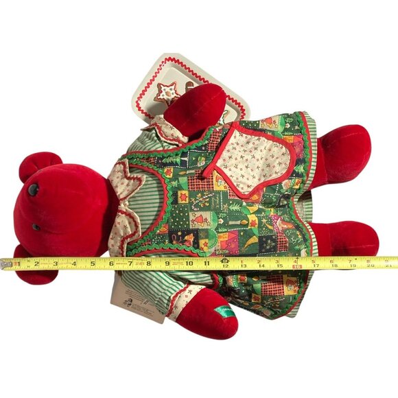 North American Bear Co VIB Red Mrs Claws Claus Bear 1992 Limit Ed #6032 of 8000 - Picture 12 of 13